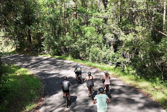 Noosa: E-biketocht van Mt Tinbeerwah naar Noosa