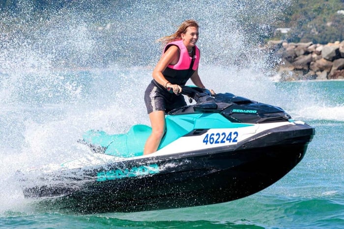 Noosa Heads: begeleide jetskitour op zee