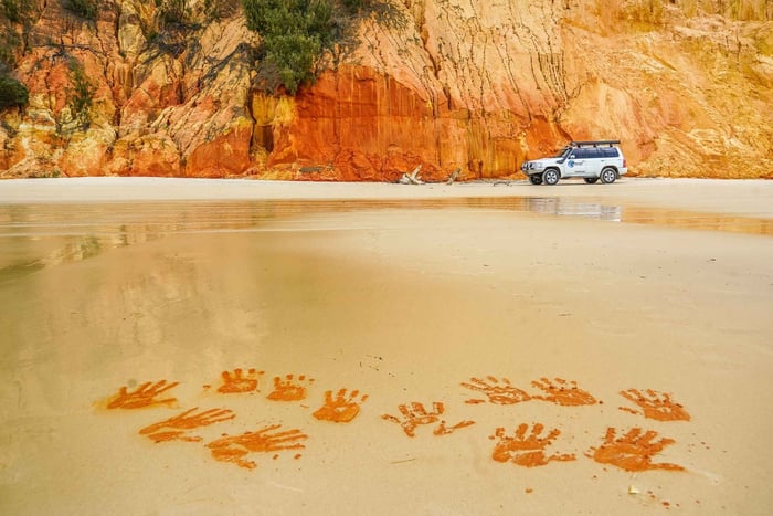 Noosasta Rainbow Beachille: Great Sandy NP: 4-Wheel Drive Tour in Great Sandy NP