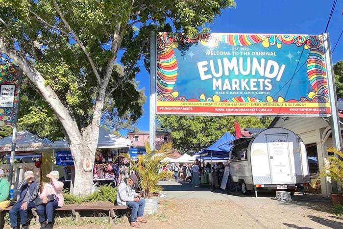 Solkusten: Eumundi & Noosa Everglades med flodkryssning