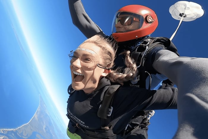 Sunshine Coast: Tandem parachutesprong met strandlanding
