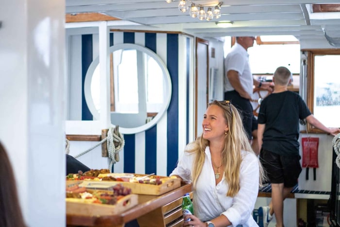 Mooloolaba: Solnedgangskrydstogt på Sunshine Coast-kanalen