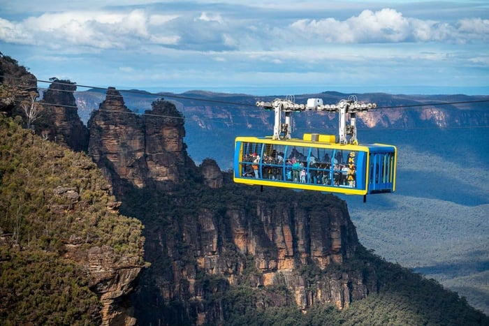 uitgebreide excursie Blue Mountains met Scenic World-ticket