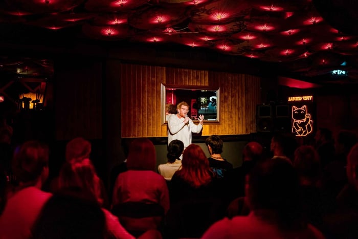 Spettacolo di cabaret - Lucky Cat Comedy Club Sydney - Giovedì