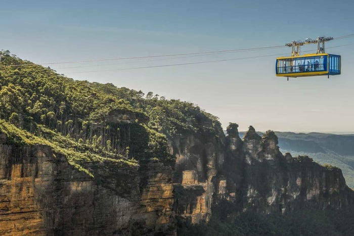 Vanuit Sydney: Blue Mountains dagtour & hop-on-hop-off-tour