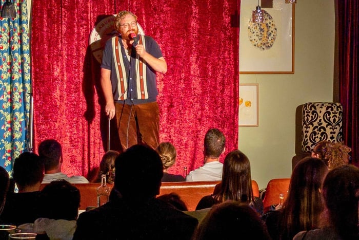 toegangsbewijs voor de Marrickville Comedy Club