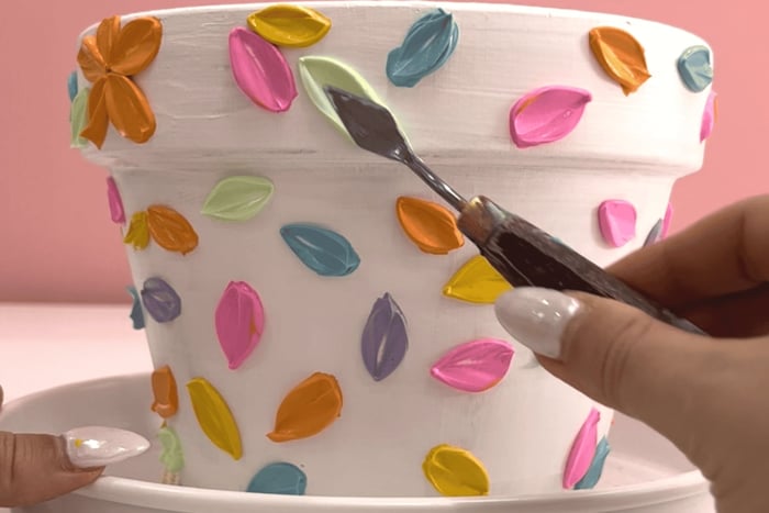 Plant Pot Painting Class in Sydney