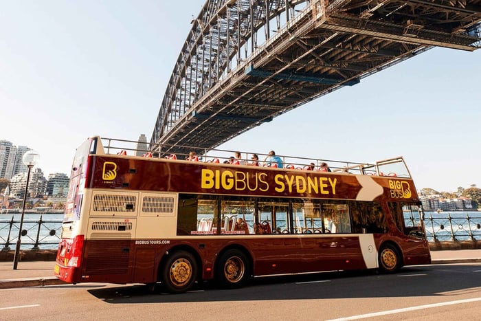 Sydney: Big Bus Hop-on-hop-off-bustour met optionele cruise