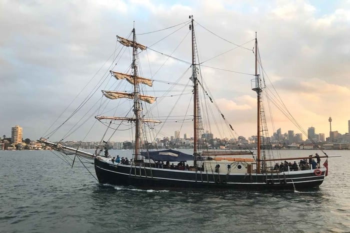 Sydney Harbour: Kryssning på annandag jul med högskeppet Southern Swan