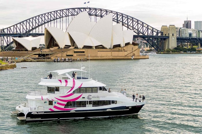 Sydney: Cruzeiro com almoço no porto de Sydney e bebida de boas-vindas