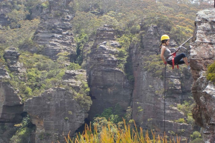 Montagnes bleues : Descente en rappel et canyoning