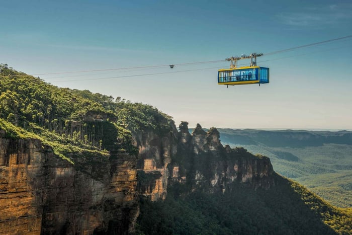 Katoomba: Lyrebird Hop-On Hop-Off en Scenic World Pass