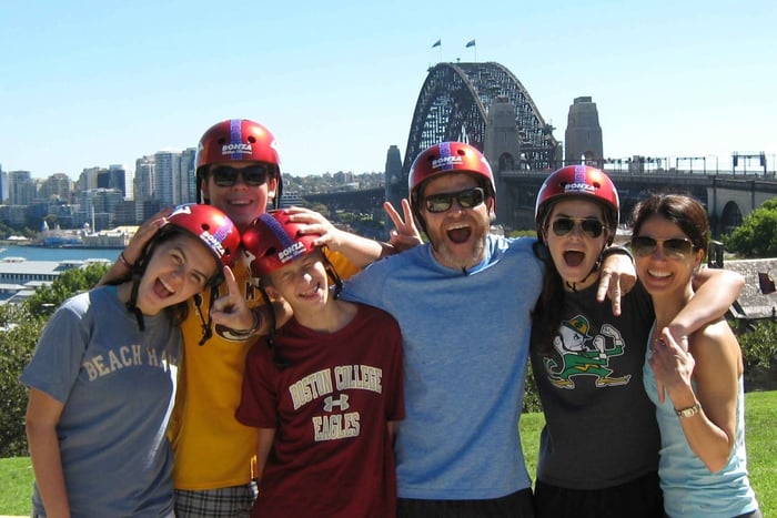 Maisemallinen Sydney Harbour Bridge -pyöräretki