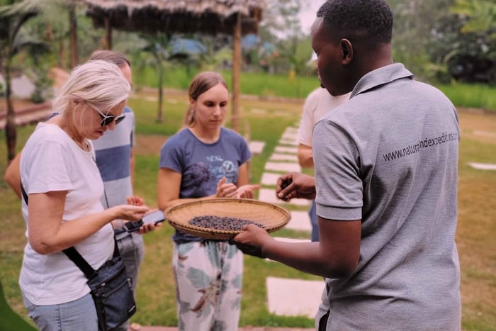 Arusha waterfall,village walk &/or coffee tour