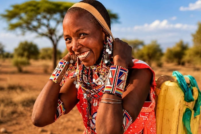 From Arusha: Traditional Village Tour & Horseback Safari