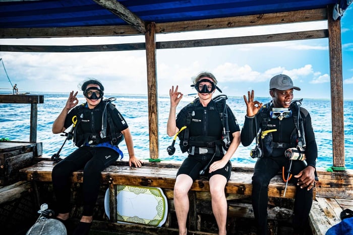 Zanzibar 1 Day Scuba Diving Course for Beginners with Lunch