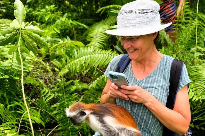 Zanzibar: Foresta di Jozani e scimmie Salaam, mangrovie e spiaggia segreta