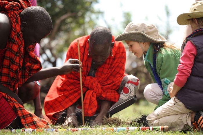 Zanzibar: Maasai village excursion with Sunset Dhow Cruise