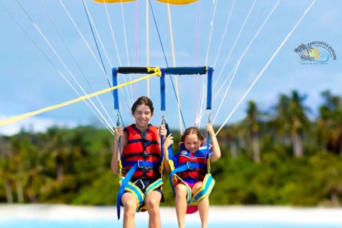 Zanzibar: parasailavontuur met hoteltransfers