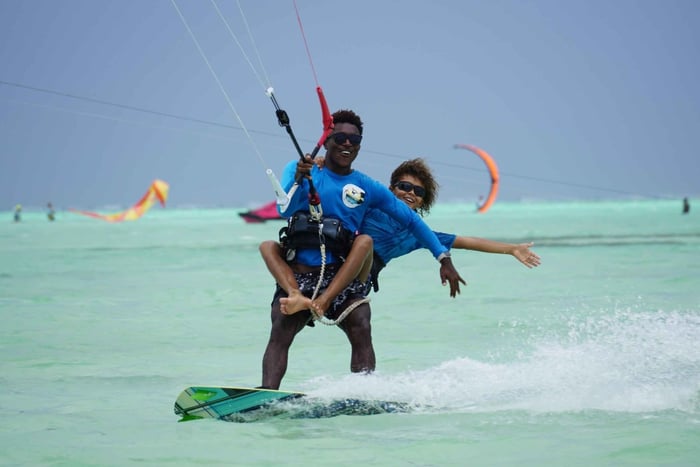 Le migliori lezioni di kitesurf a Zanzibar