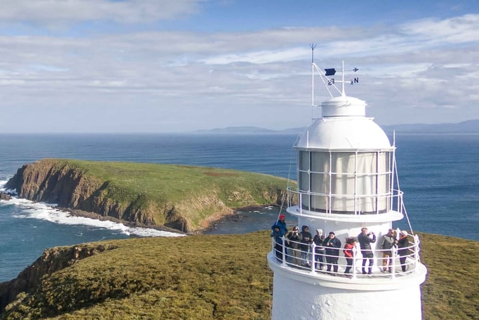 Isla Bruny: visita al faro de Cabo Bruny