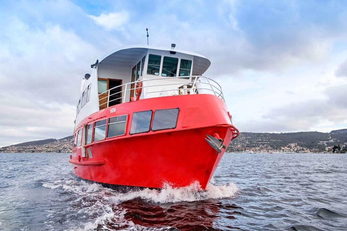 Hobart: Historisk lunsjcruise