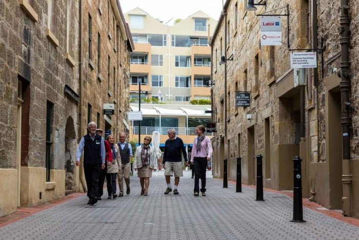 Visite à pied historique de Hobart