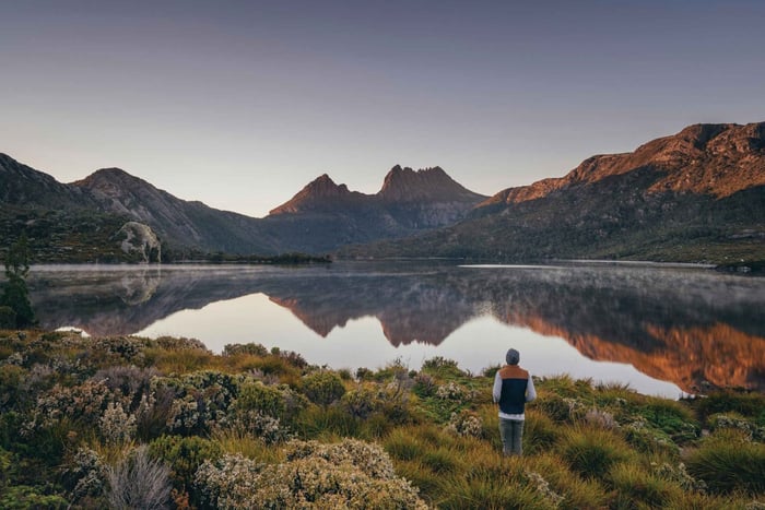 Hobartista Cradle Mountainille ja Launcestoniin