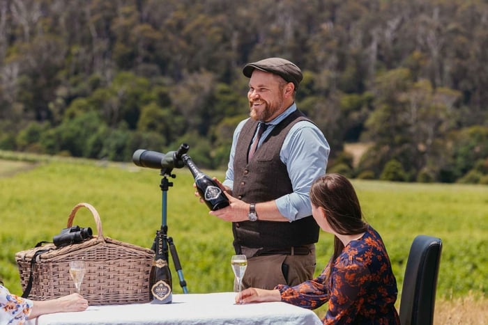 Pipers River: House of Arras Wine e Safari em Vinhedo com Vida Selvagem