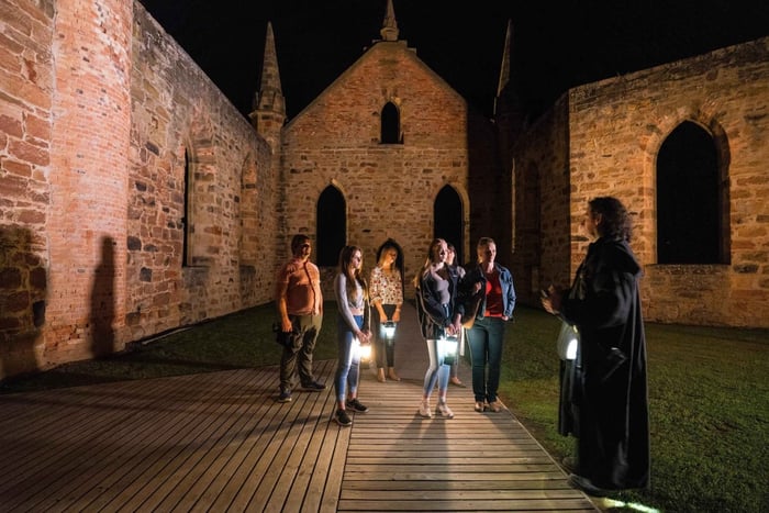 Excursão mal-assombrada pelo local histórico de Port Arthur