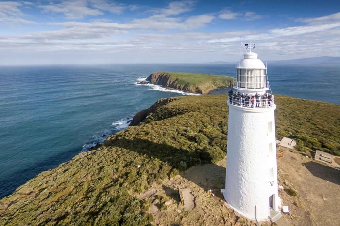 Hobart: tour por Bruny Island con almuerzo en el hotel y visita al faro