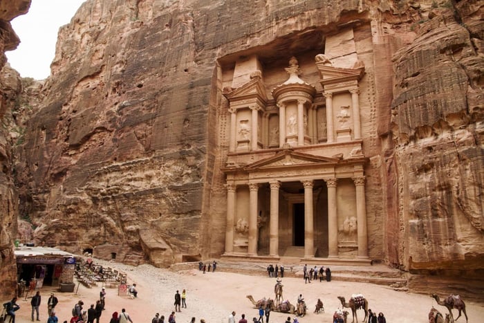 Vanuit Petra 1 dagtour met rondleiding en transfers