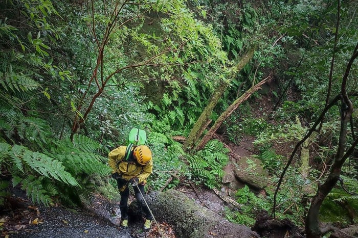canyoning Tenerife: canyoning Anaga: canyoning initiation
