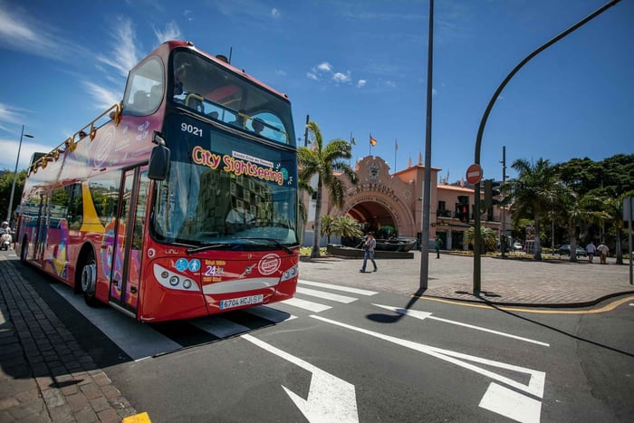 City Sightseeing: Santa Cruz de Tenerife HOHO Bus Tour