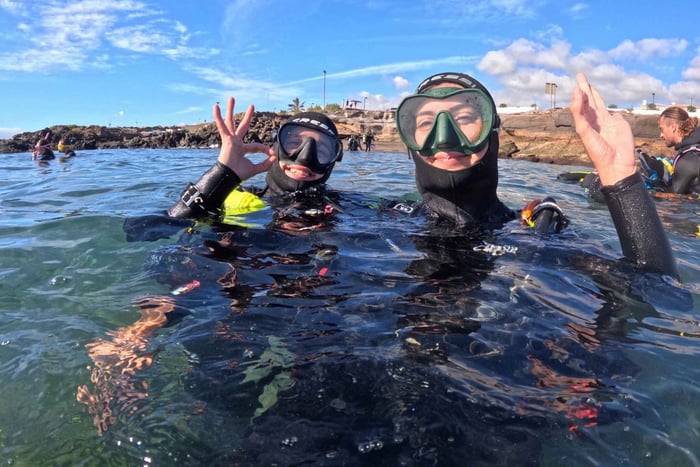 Initiation à la plongée avec tuba au site des requins-anges et des raies