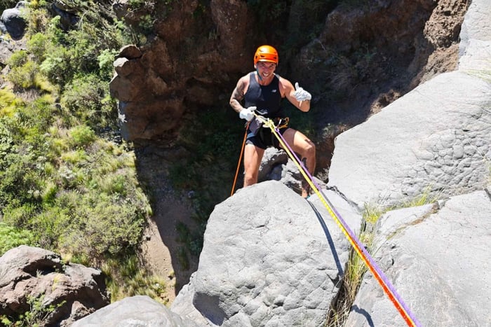 Dry Canyon Abseiling for Beginners