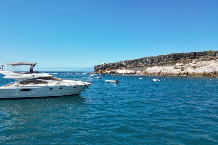 Embark on Ohh Lala sailing along the southwest of Tenerife