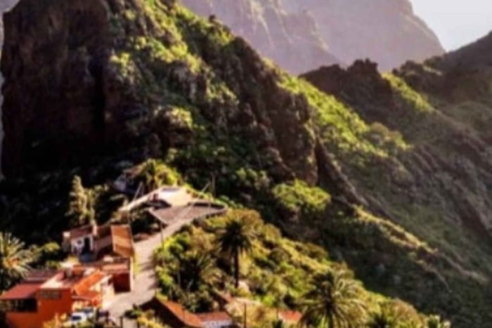 Masca, plantación de plátanos, playa de Abama y pícnic
