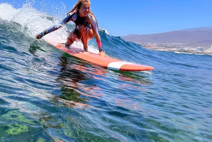 Playa de las Américas, surf course, intensive surf lessons