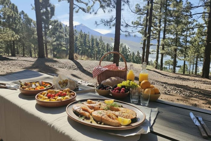 Ténérife : pique-nique barbecue privé et découverte du volcan Teide