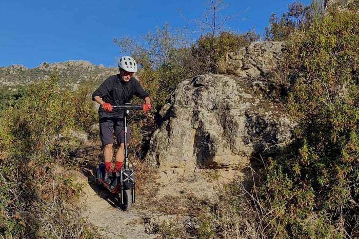 Puerto Cruz: 2h Electric Scooter Off-Road Mountain Tour