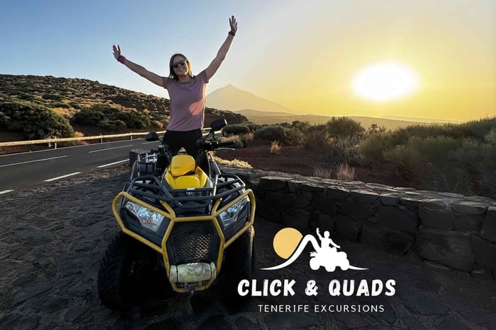 Puerto de la Cruz: Ascend Mount Teide on a quad bike to experience a magical sunset