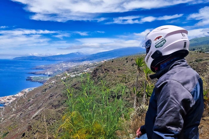 Puerto de la Cruz Motorbike tour in Tenerife North and Teno