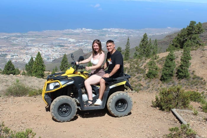 Quad bike excursion to the EL TEIDE volcano