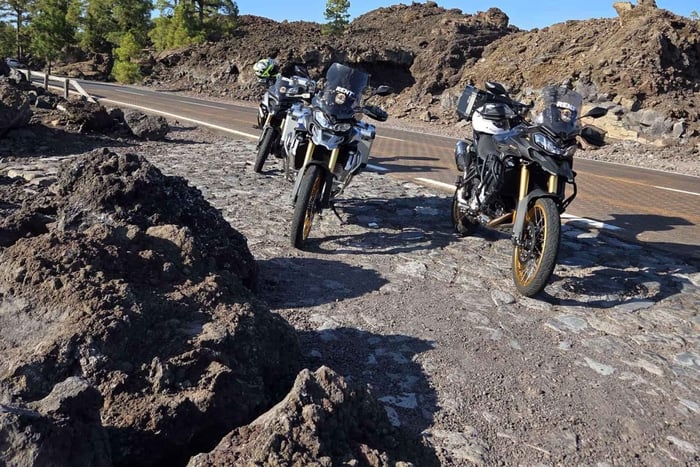 Rent a Motorcycle in Tenerife + Google Maps Route