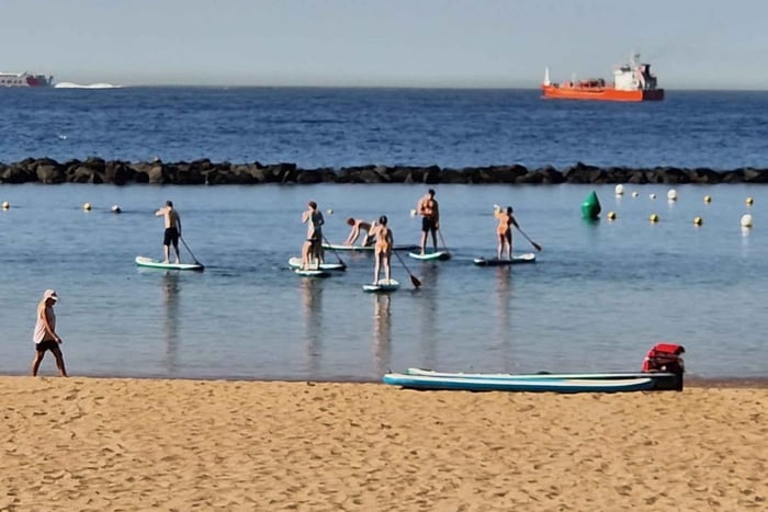 Santa Cruz de Tenerife: Las Teresitas Stand Up Paddle Course