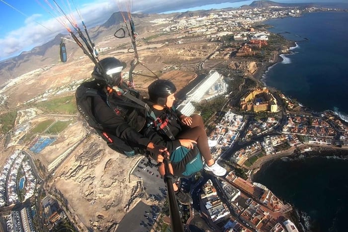 Tandem Paragliding Experience in South Adeje