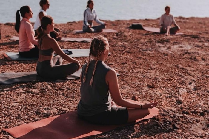 Tenerife: Cliffside Yoga, Meditation, and Cava Experience