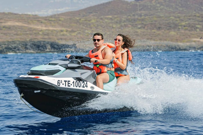 Tenerife: Jet Ski Ocean Safari with Optional Transfer
