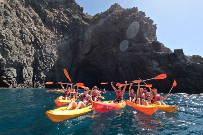 Tenerife: Kayaking and Snorkeling Tour for Groups